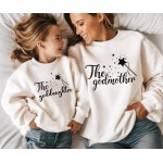 FW26-set (2 τεμαχίων)  Φούτερ Μπλούζες Γυναικείο & Παιδικό The Godmother-The Goddaughter