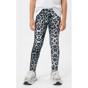 FW24 Παιδικό Κολάν Ασπρόμαυρο Leopard