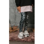 FW24 Κολάν Γυναικείο Ασπρόμαυρο Leopard