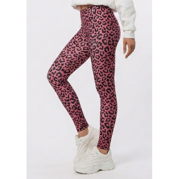 FW24 Κολάν Γυναικείο Pink Leopard