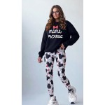 FW26-set (4 τεμαχίων) Γυναικείο & Παιδικό Κολάν Minnie & Φούτερ  Mama-Mini Mouse