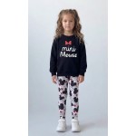 FW26-set  (2 τεμαχίων) Παιδικό Κολάν  Minnie & Φούτερ  Mini Mouse