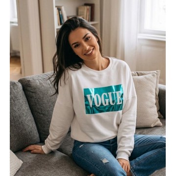 Φούτερ Γυναικείο VOGUE Metallic