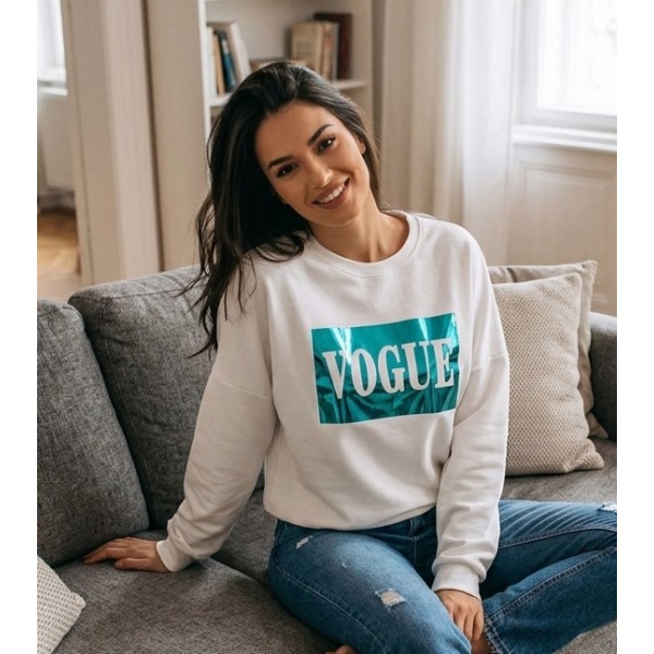 Φούτερ Γυναικείο VOGUE Metallic