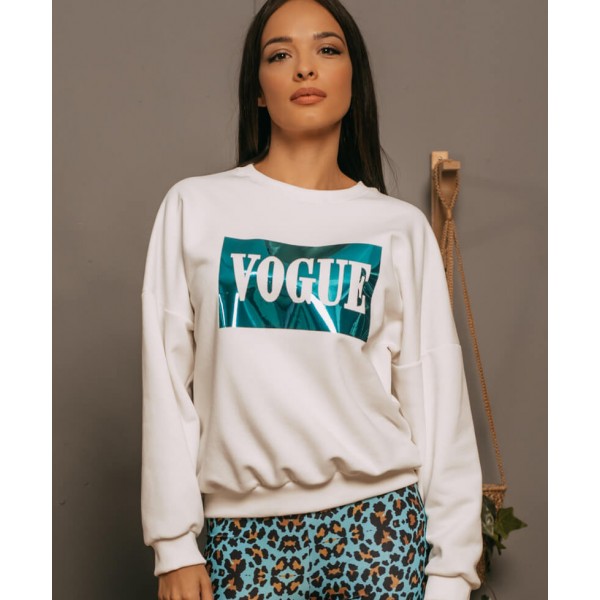 Φούτερ Γυναικείο VOGUE Metallic