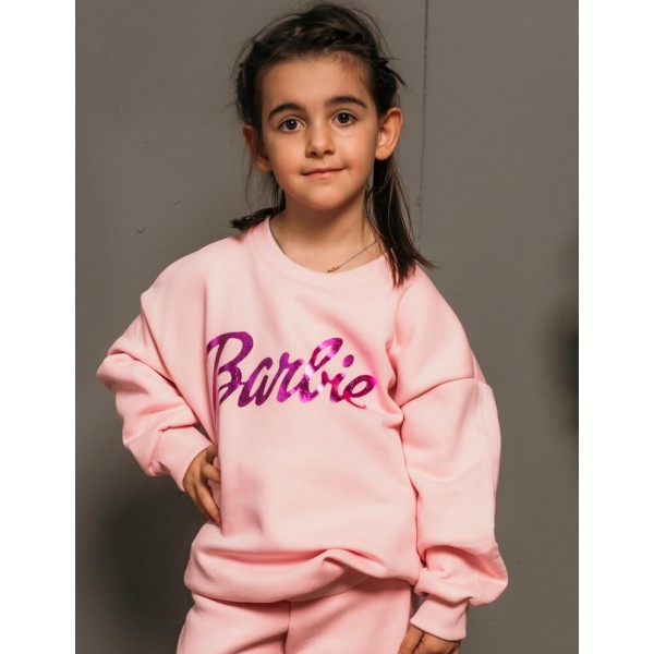 Παιδικό Φούτερ Barbie Φουξ metalic 