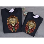 FW21-set (2 τεμαχίων)  Φούτερ Μπλούζες Γυναικείο & Παιδικό Tiger