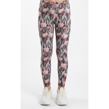 FW25-033 Κολάν Παιδικό Λύκρα Print Tulipes