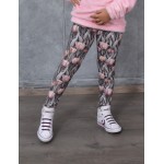 FW25-033 Κολάν Παιδικό Λύκρα Print Tulipes