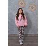 FW25-033 Κολάν Παιδικό Λύκρα Print Tulipes