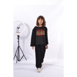 FW26-set (2 τεμαχίων)  Παιδικό Φόρμα  Print Cherry Leopard