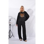FW26-set (2 τεμαχίων) Γυναικείο  Φόρμα  Print Καρδιά I love you