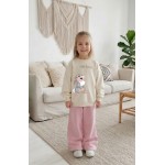 FW27-set (2 τεμαχίων)  Παιδικό Φόρμα  Print Bunny