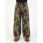 FW27 Παιδικό  Παντελόνι Βελουτέ Print Lime Animal