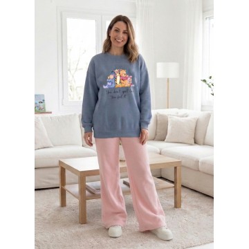 FW27-set (2 τεμαχίων) Γυναικείο  Φόρμα  Print The Bear