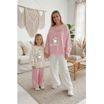 FW27-set (2 τεμαχίων) Γυναικείο  Φόρμα  Print Bunny