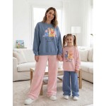 FW27-set (2 τεμαχίων) Γυναικείο  Φόρμα  Print The Bear