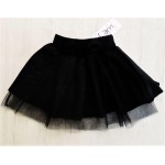 FW25-Παιδική Φούστα Κλως Τούτου Velvet Μαύρο