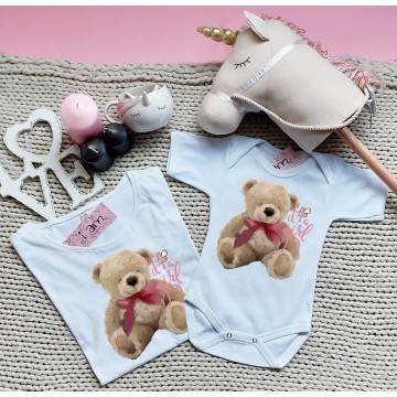 1st Day Mommy-Baby Set (Σετ 2 τεμαχίων) BEAR Its a Girl