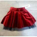 Παιδική Φούστα Κλως Velvet Κόκκινη