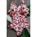 Ολόσωμο Γυναικείο Μαγιό 451 Orange Leopard