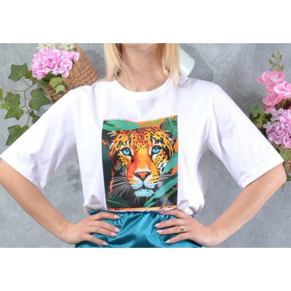 Μπλούζα Γυναικεία 2021B Nature Leopard