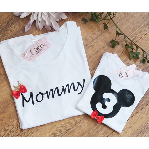 Birthday Mommy Set (Σετ 2 τεμαχίων)  MIKI, Νούμερο & Mommy