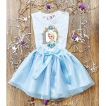 Birthday Σετ 2 τεμαχίων Μπλούζα Elsa-Αριθμό Ηλικίας & Τούτου 