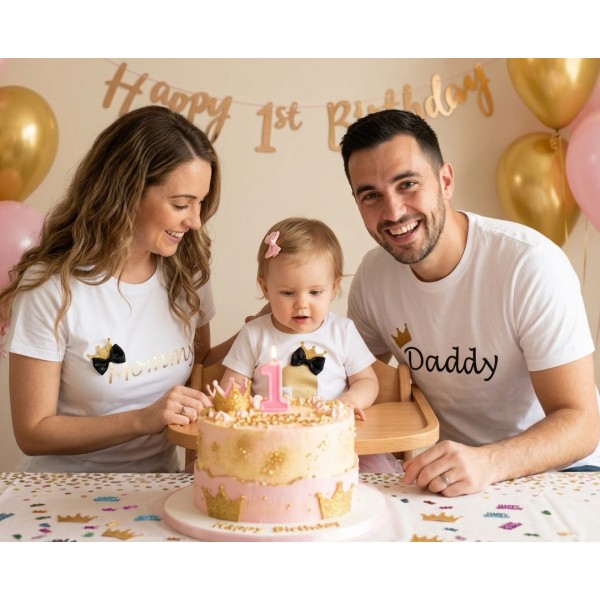 Birthday Family Set (Σετ 3 τεμαχίων)  Gold 