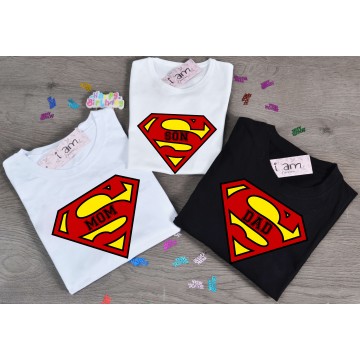 Family Set (Σετ 3 τεμαχίων)  SUPERMOM-DAD-SON