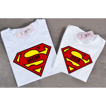 Mother-son Set (Σετ 2 τεμαχίων)  Supermom-Superson