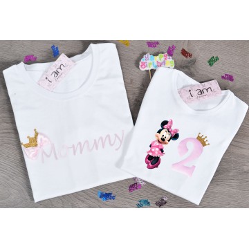 Birthday Mommy Set (Σετ 2 τεμαχίων)  ΜΙΝΙΕ Ροζ