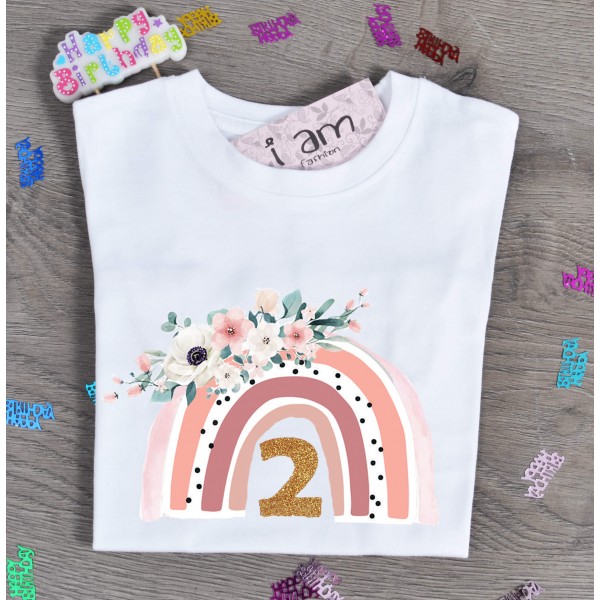 Birthday Μπλούζα Παιδική Pal Rainbow