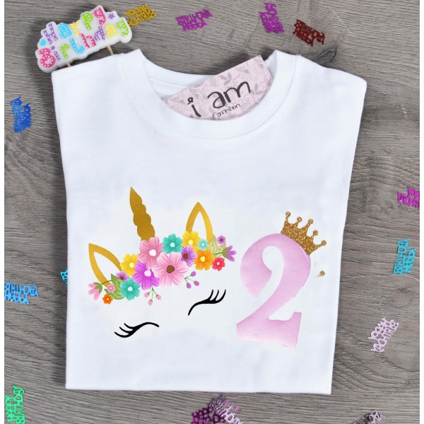 Birthday Μπλούζα Παιδική Unicorn