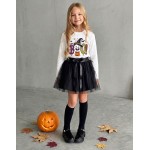 Σετ (2 τεμαχίων) Μπλούζα & Τούτου Φούστα Halloween Boo