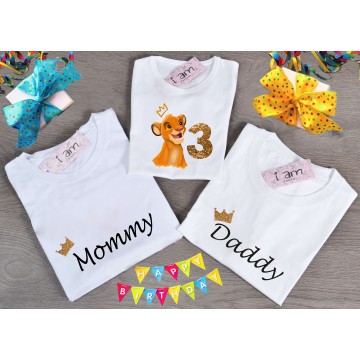 Birthday Family Set (Σετ 3 τεμαχίων) Lion