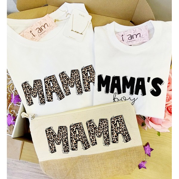 Box Mother's Day MAMA-MAMA'S boy Leopard
